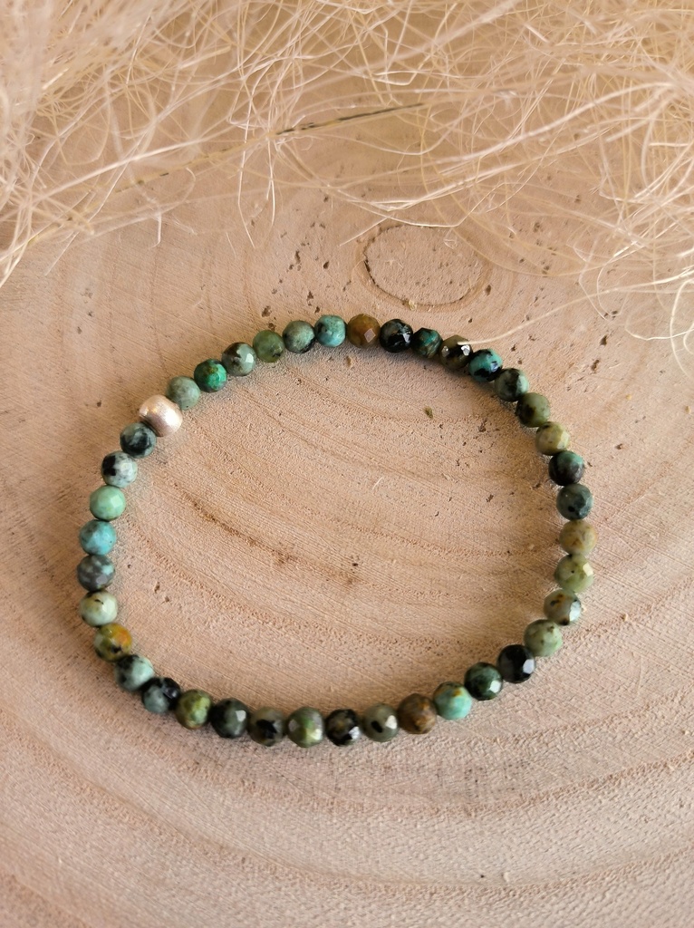 Turquoise africaine 4mm