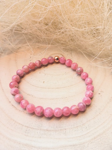 Rhodochrosite 6mm