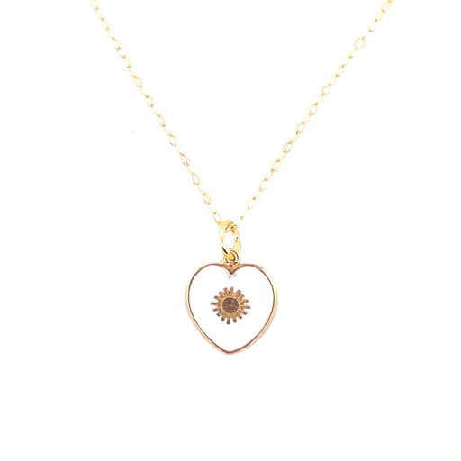 Collier Petit coeur cristal